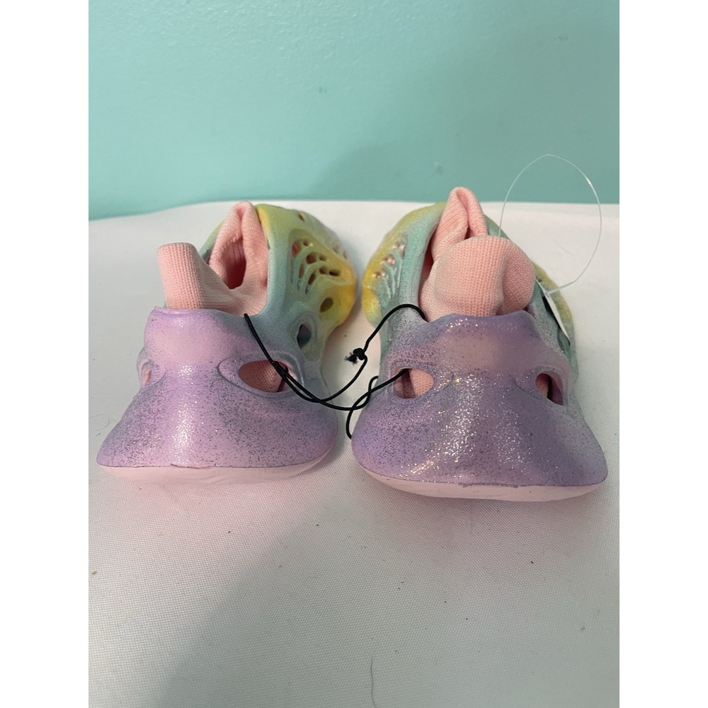 Foam Multicolor Shoes Kids Size 6 Slip On Slides Sneakers B-2 - Picture 3 of 7